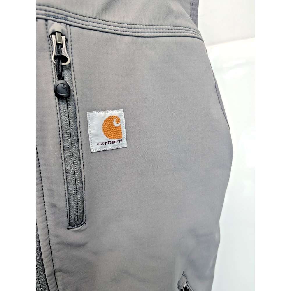 Carhartt Denwood Soft Shell Charcoal Vest - 102219 - Men's size M Regular - Picture 7 of 16